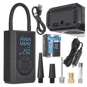 Kompresor rowerowy/samochodowy 4000mAh 84W  G01263 GEKO
