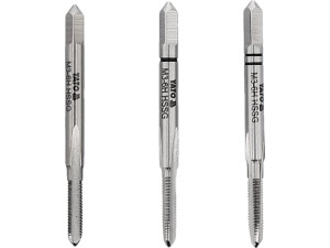 Gwintownik ręczny hss m2, m3, 3 szt YT-2930 YATO