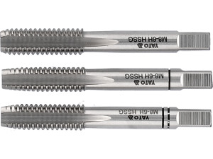 Gwintownik ręczny hss m2, m8, 3 szt YT-2935 YATO