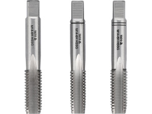 Gwintownik ręczny hss m2, m14, 3 szt YT-2940 YATO