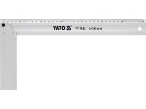 Kątownik aluminiowy 350 mm. YT-7082 YATO