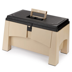 Yolco ST2 Sand 3-in-1 Camping Trittstufe & Aufbewahrungsbox