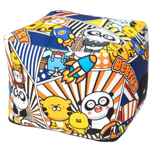 Yolco GS3 Multicolor Aufblasbarer Sitzpuff
