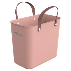 Yolco 25 l LINNEA PINK Plastiktasche zum Einkaufen