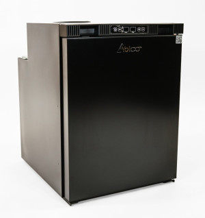 Yolco RL75M Black Einbau-Kompressorkühlschrank