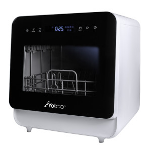 Yolco DWM02 Kompakte Tischgeschirrspülmaschine