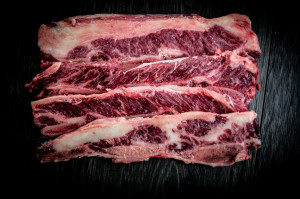 Koreanische Galbi Ribs - Beef Ribs Korean Style