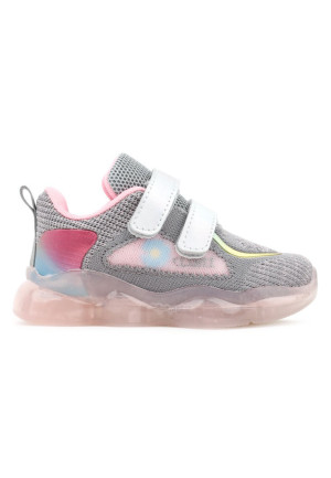 Buty sportowe szaro różowe Ojeda