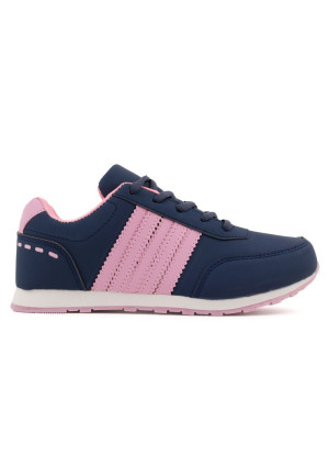 Buty sportowe ganatowo różowe 3 Borrego