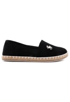 Espadryle czarne 1 Camerino