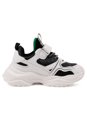 Buty sportowe biało czarne Delphine