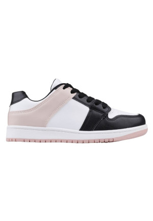 Buty sportowe czarno różowe 7 Noelia