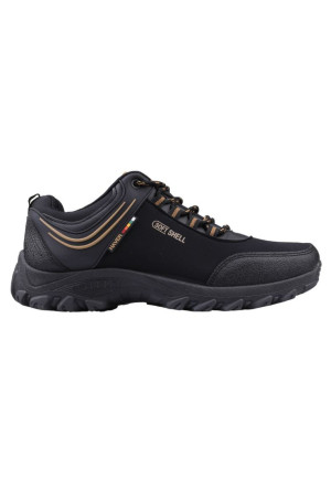 Buty trekkingowe czarno camelowe 1 Sanchia