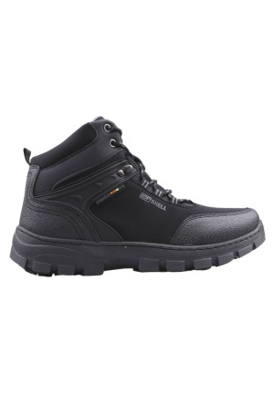 Trapery buty sportowe męskie zimowe czarno szare 2 SOFT Shell Kamara