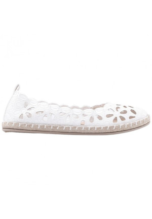 Espadryle balerinki białe 10 Hefina