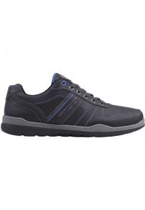 Buty sportowe czarno niebieskie 2 Traherna