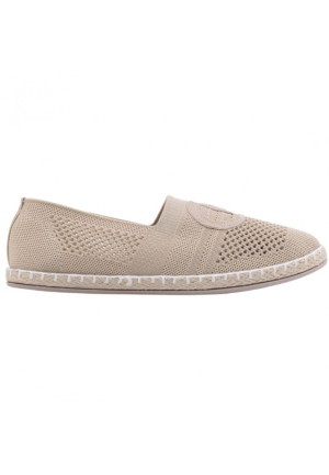 Espadryle damskie jasno beżowe 11 Phinitrite