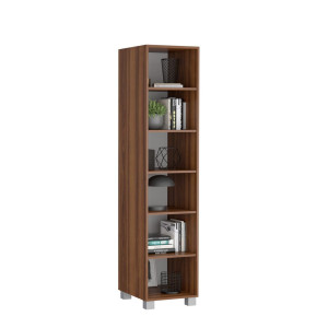 Regał pojedynczy - Orzech - YRKE