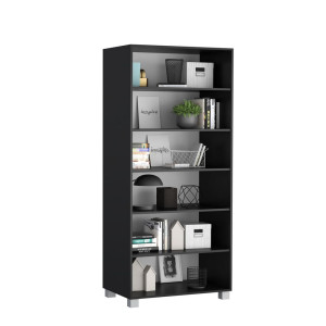 Regał podwójny - Czarny - YRKE