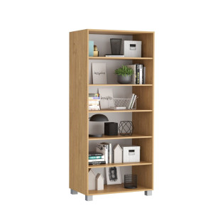 Regał podwójny - Dąb kamienny - YRKE