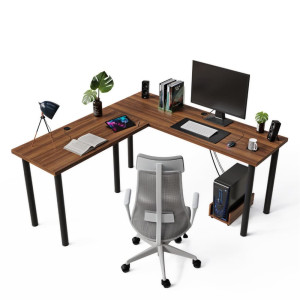 Biurko narożne - Orzech - YRKE