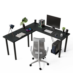 Biurko narożne - Czarne - YRKE