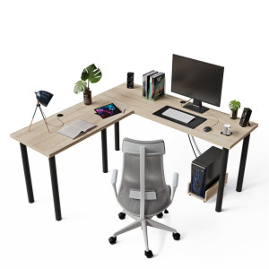 Biurko narożne - Dąb sonoma - YRKE