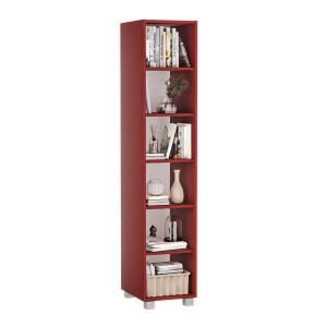 Regał pojedynczy - Czerwony - YRKE