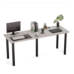 Biurko podwójne Iron Duo - Szare - YRKE