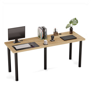 Biurko podwójne Iron Duo - Dąb złoty - YRKE