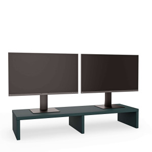 Podwójna podstawka pod monitor - Zielony - YRKE