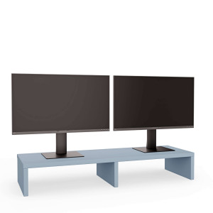 Podwójna podstawka pod monitor - Niebieski - YRKE