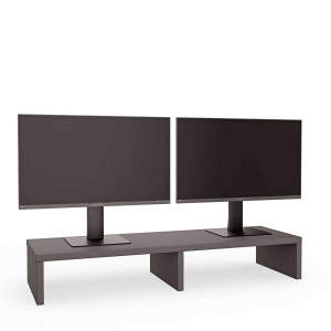 Podwójna podstawka pod monitor - Grafit - YRKE