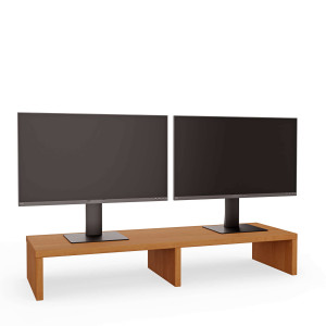 Podwójna podstawka pod monitor - Olcha - YRKE
