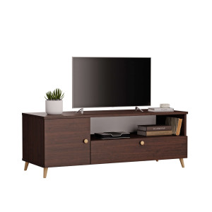 Szafka RTV wenge- Kolekcja Scandi - YRKE