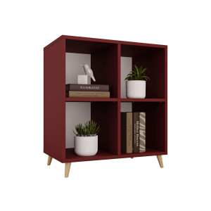 Regał skandynawski kostka czerwony - Kolekcja SCANDI - YRKE