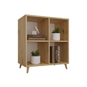 Regał skandynawski kostka dąb artisan - Kolekcja SCANDI - YRKE