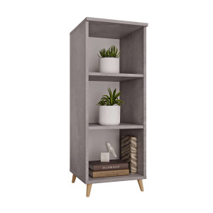 Regał skandynawski potrójny beton - Kolekcja Scandi - YRKE