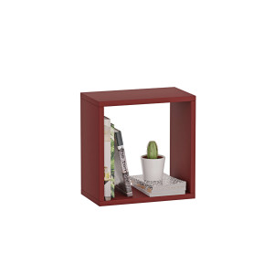 Półka kwadrat - Czerwony - YRKE