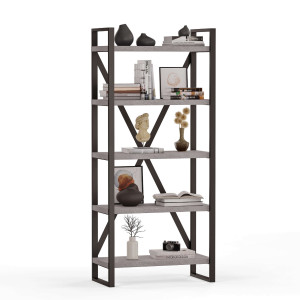 Regał Metalowy Loftowy Industrialny Beton - YRKE