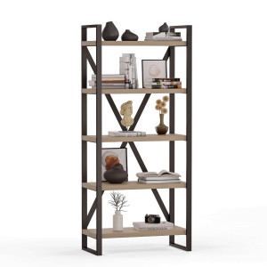Regał Metalowy Loftowy Industrialny Cappuccino - YRKE