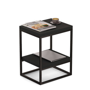 Stolik metalowy - Czarny - YRKE