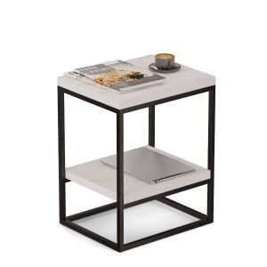 Stolik metalowy - Sosna - YRKE