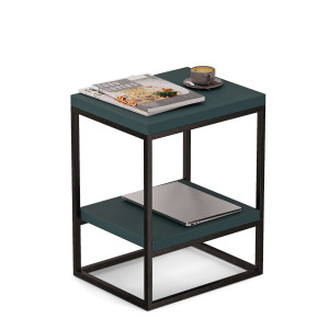 Stolik metalowy - Zielony - YRKE