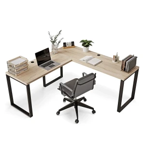 Biurko narożne loft - Dąb sonoma - YRKE