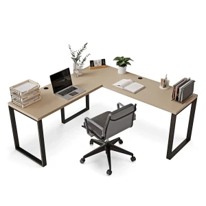 Biurko narożne loft - Cappuccino - YRKE