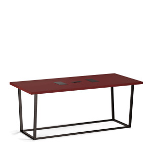 Stół konferencyjny - Czerwony - YRKE