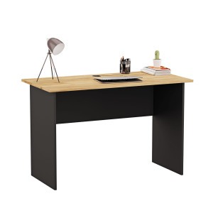 Biurko do pracy - Czarny/ Dąb Złoty - YRKE