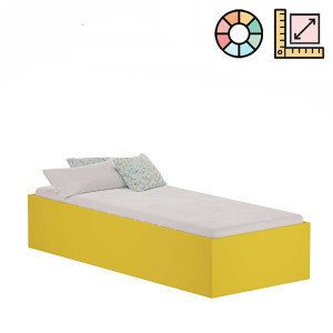 Łóżko jednoosobowe dziecięce Ł01 - YRKE