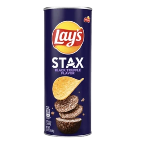 Lay's Stax Black Truffle